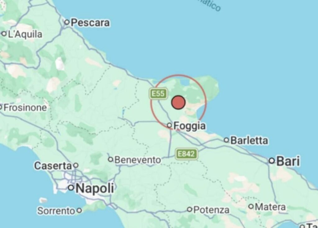 Terremoto Foggia