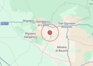 Terremoto Foggia