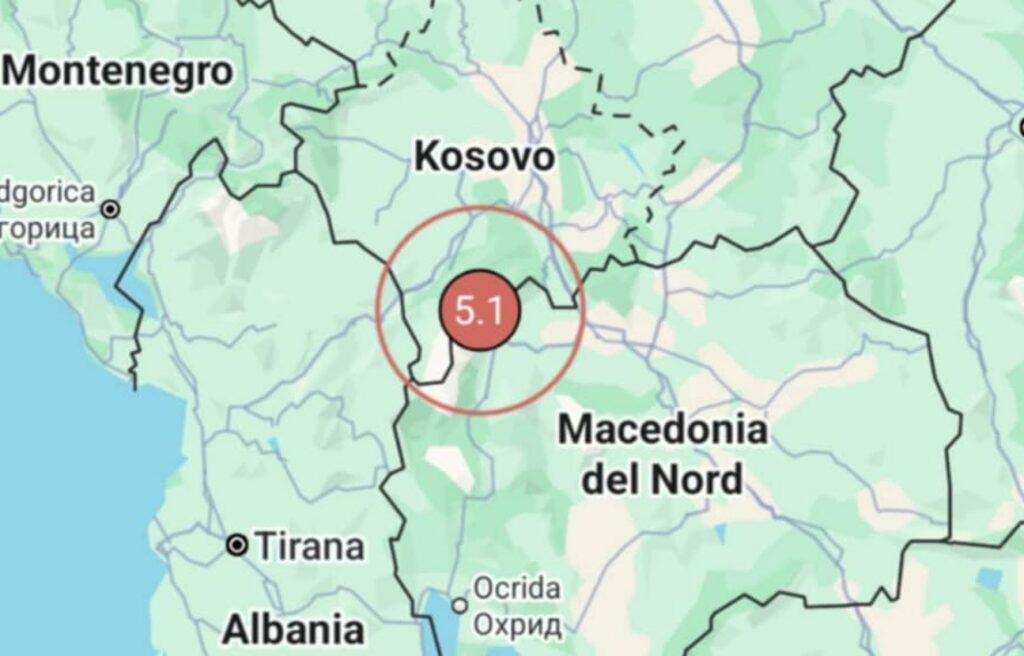 Terremoto Kosovo