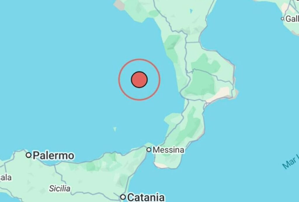 Terremoto Tirreno