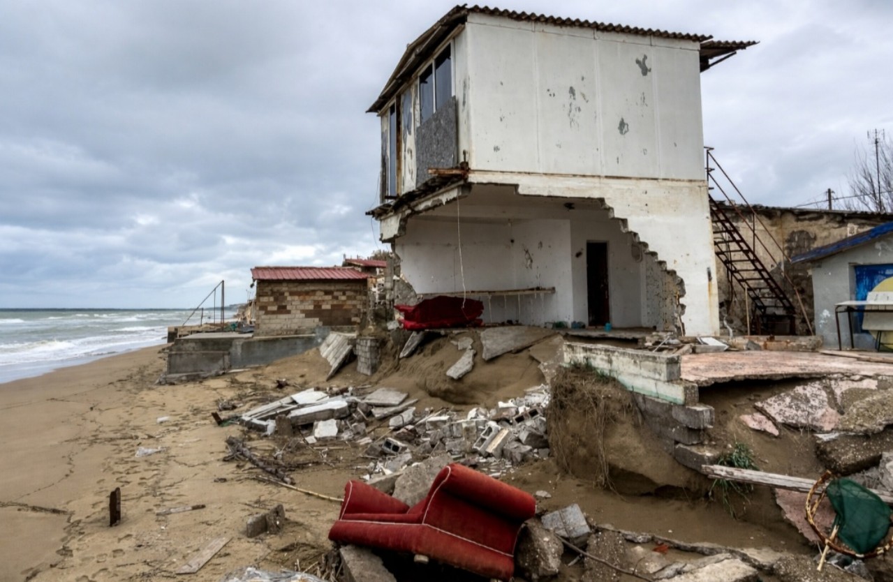 Tornado Grecia danni