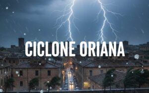 allerta meteo ciclone oriana