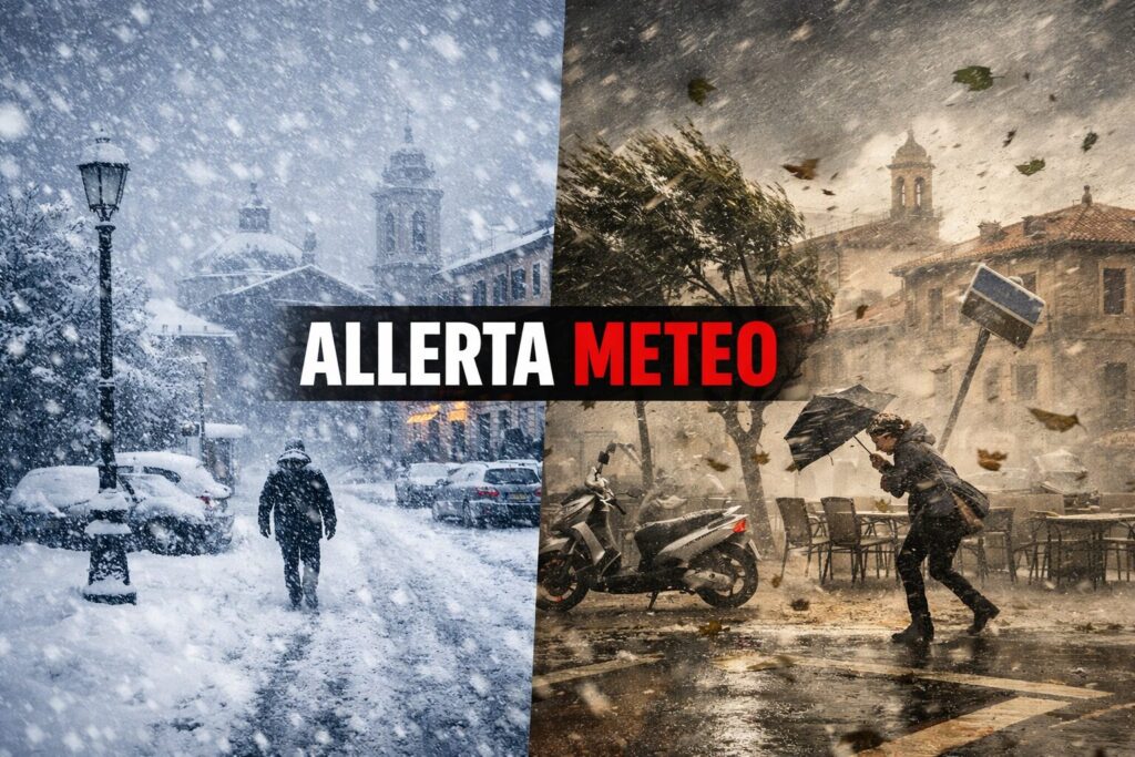 allerta meteo domani neve burrasca aeronautica militare