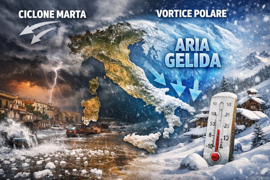 allerta meteo italia febbraio 2026