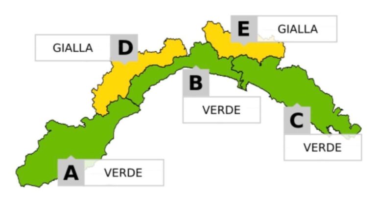 allerta meteo liguria