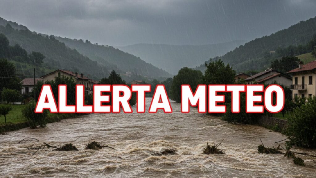 allerta meteo piene fiumi