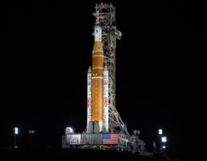 Artemis II Rollout sls