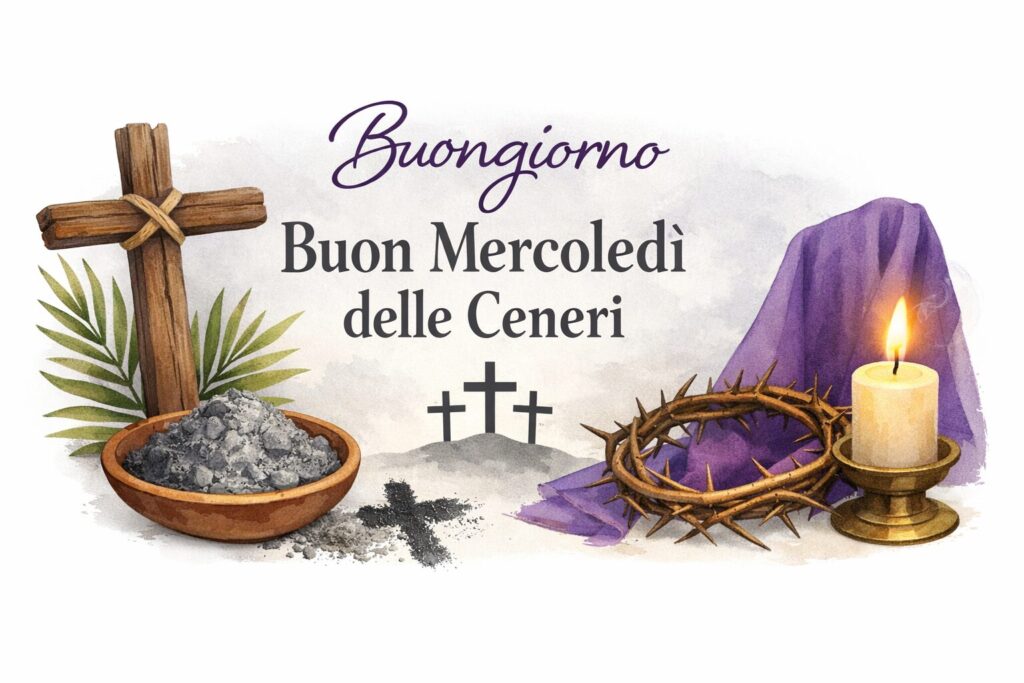 buongiorno buon mercoledì delle ceneri 2026 immagini nuove originali