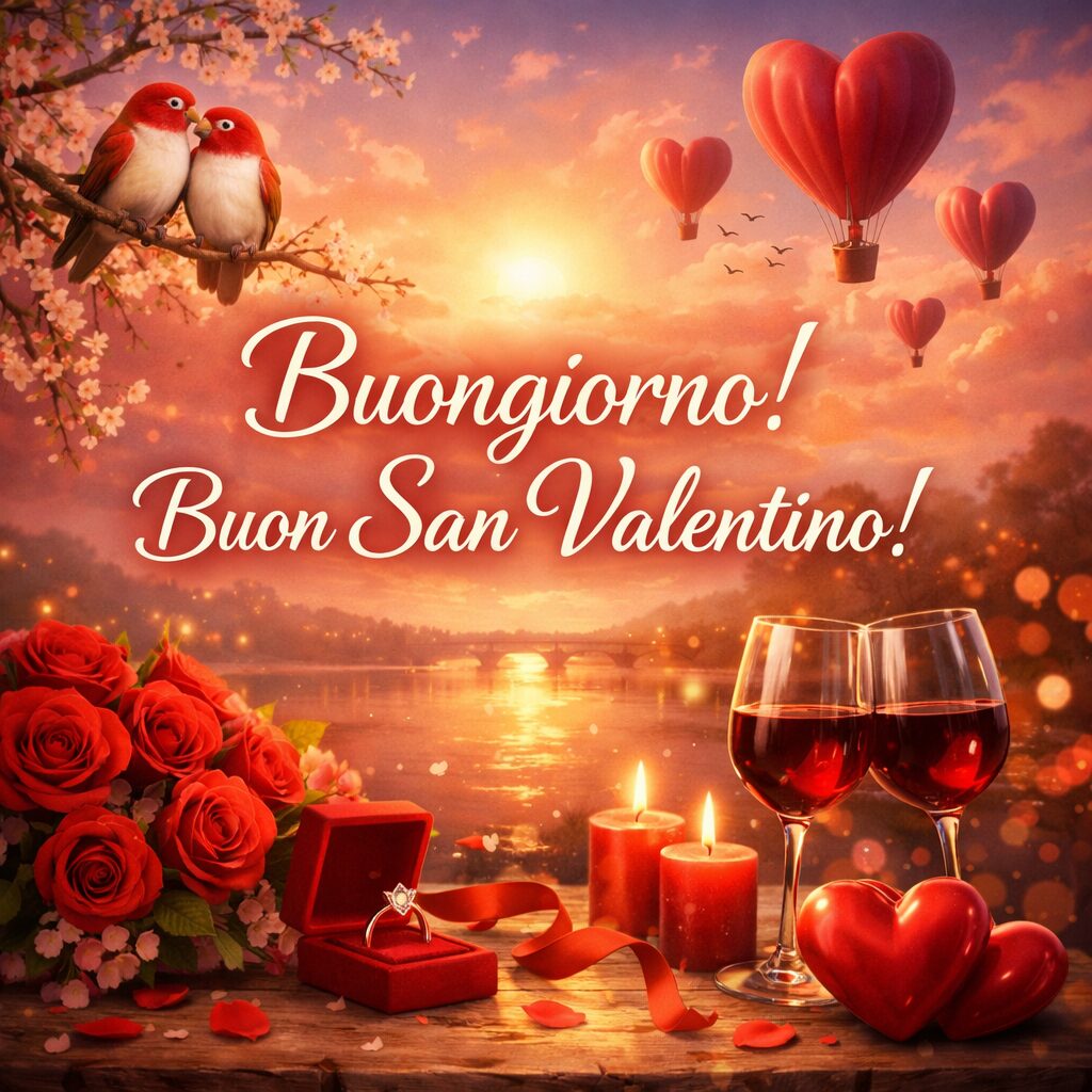 buongiorno buon san valentino 2026