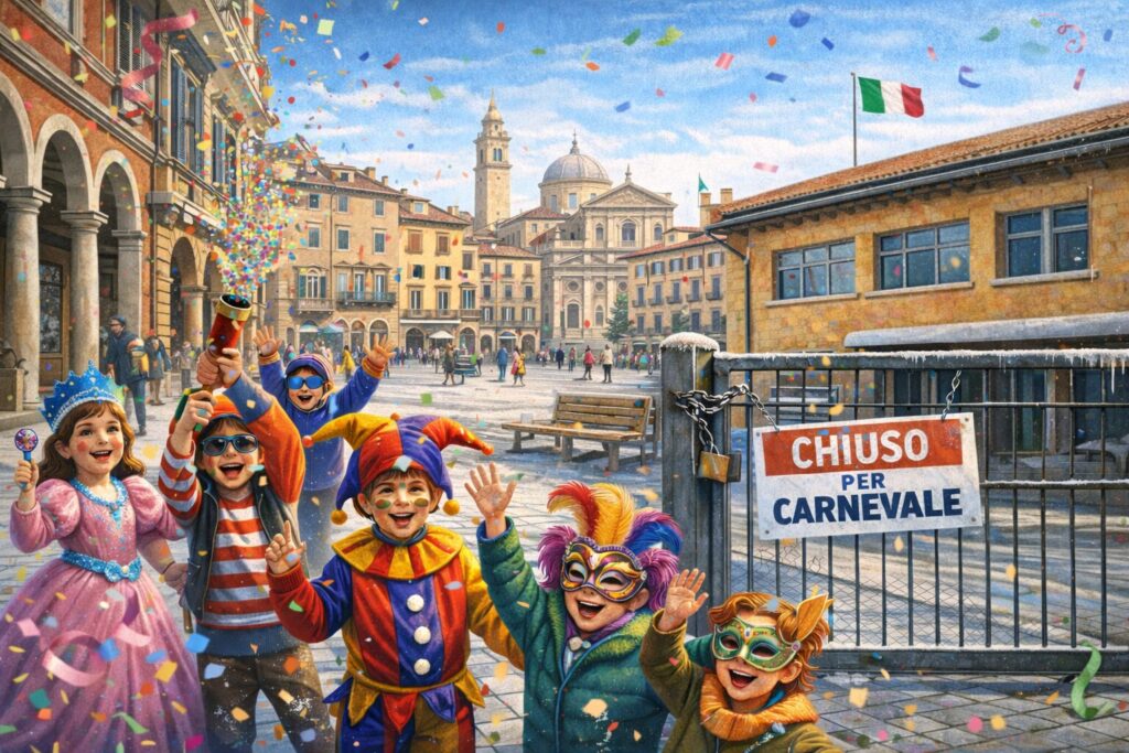 carnevale scuole chiuse