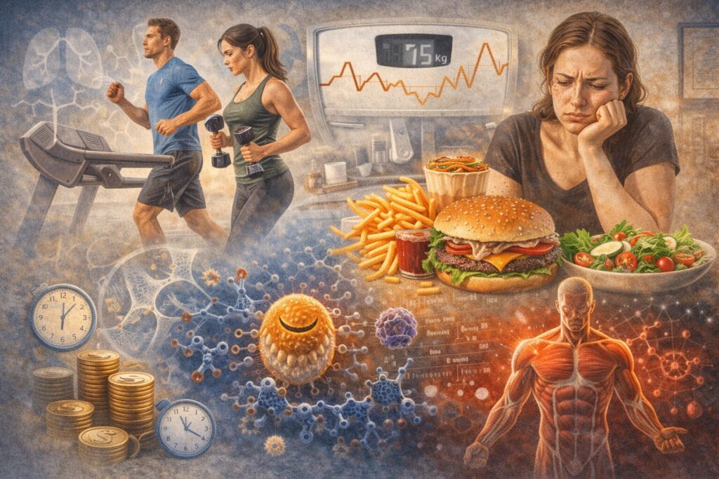 cibo e attività fisica