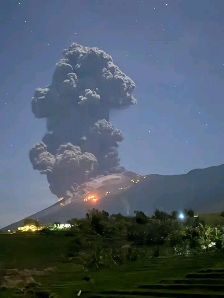 eruzione vulcano Kanlaon filippine