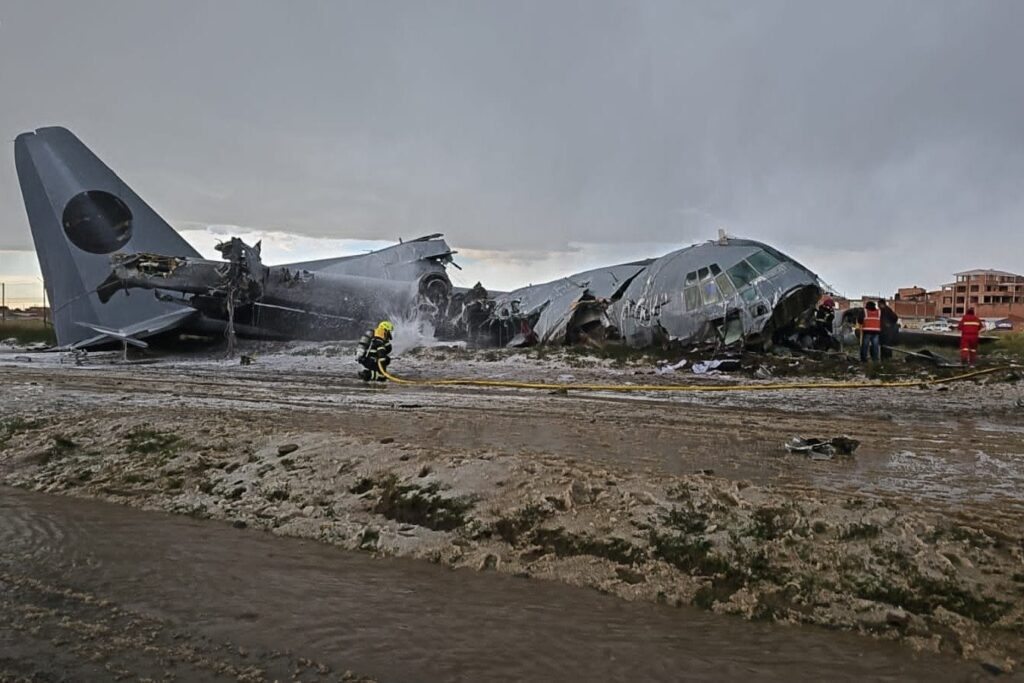 incidente aereo bolivia