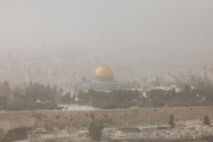 inquinamento gerusalemme israele