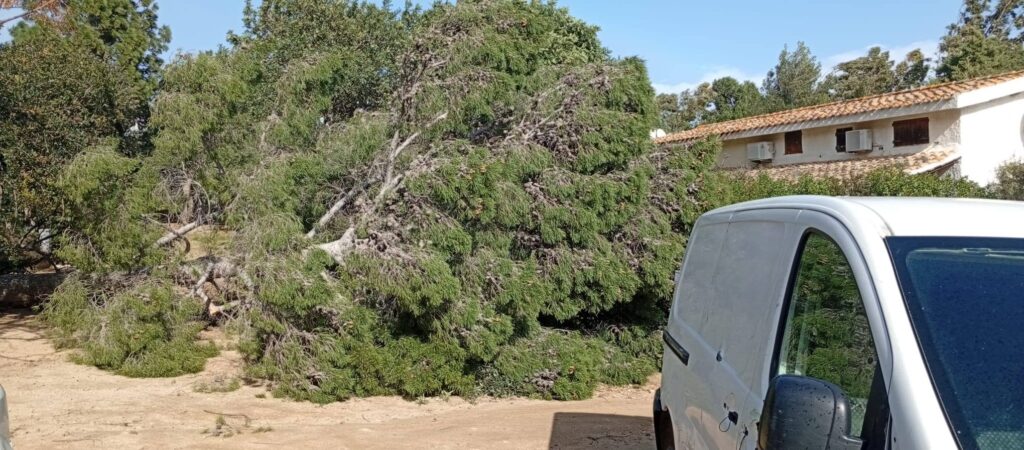maltempo Villasimius sardegna