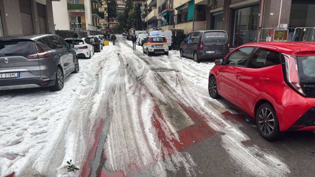 maltempo grandine rapallo liguria