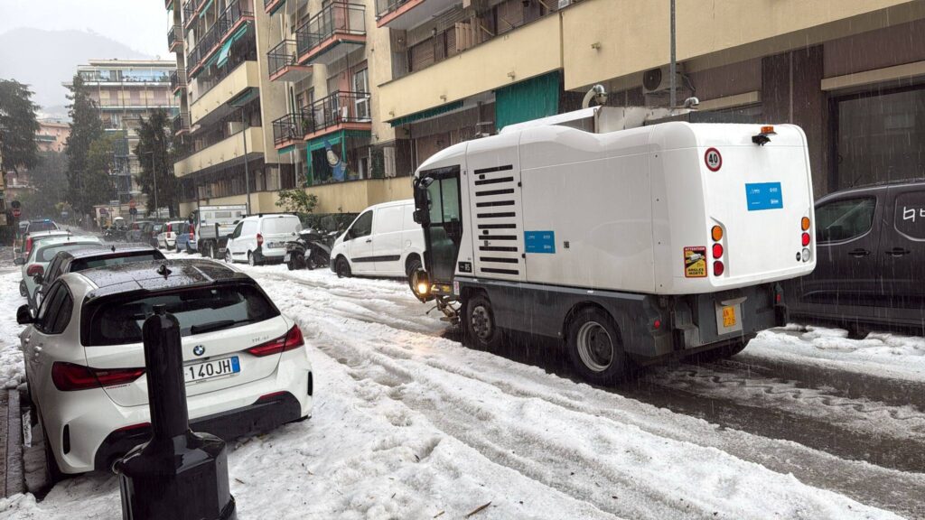 maltempo grandine rapallo liguria