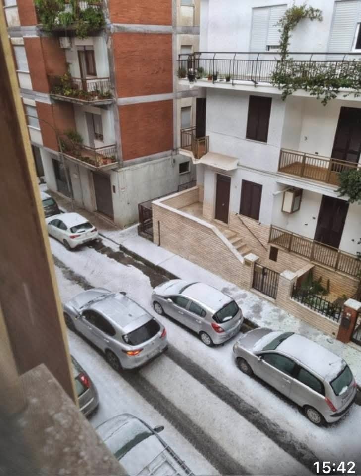 maltempo grandine sezze lazio