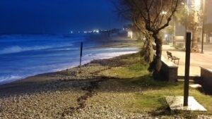 maltempo mareggiata fossacesia abruzzo