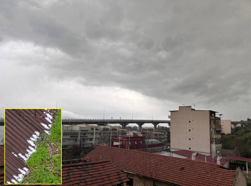 maltempo reggio calabria grandine 4 febbraio 20026