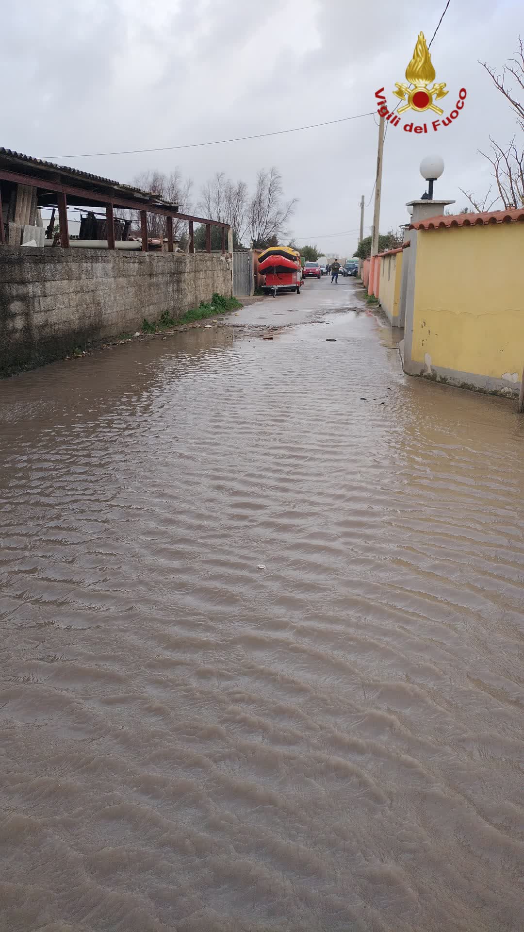 mareggiata evacuazioni fiumicino