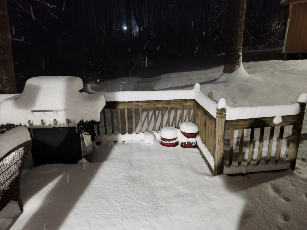 neve carolina nord usa