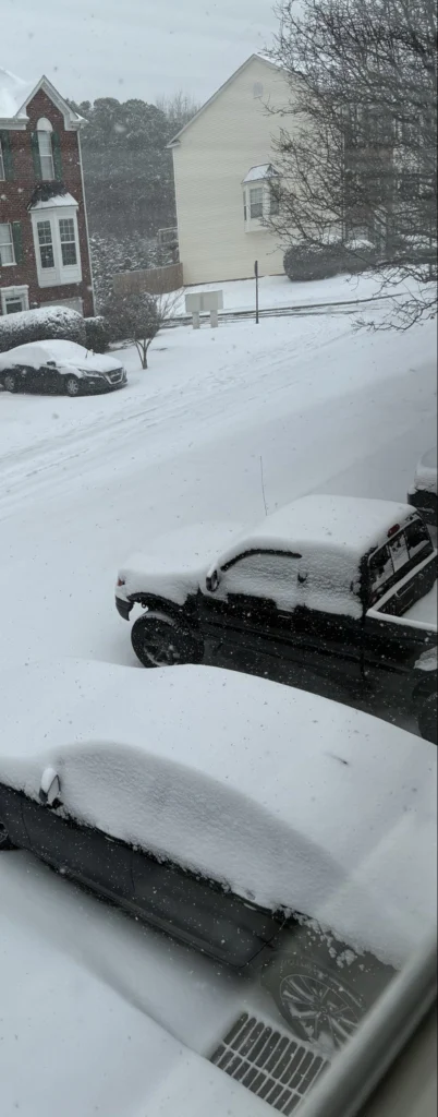 neve carolina nord usa