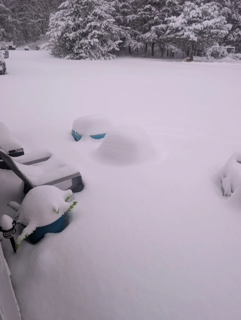 neve carolina nord usa