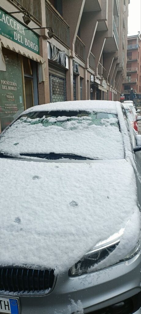 neve chivasso piemonte