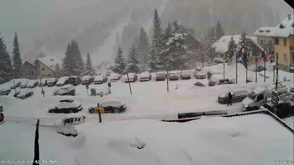 neve claviere piemonte
