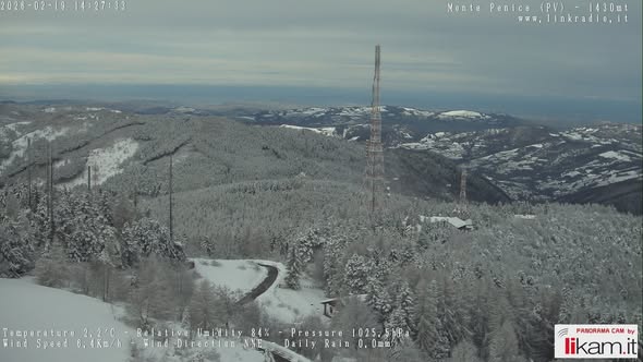 neve oltrepò pavese