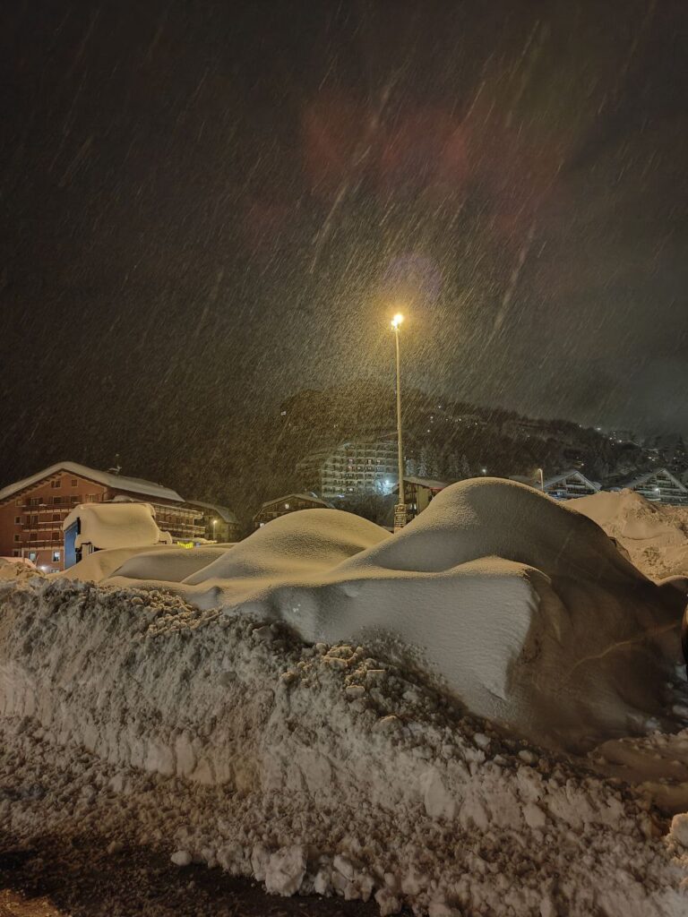 neve prato nevoso