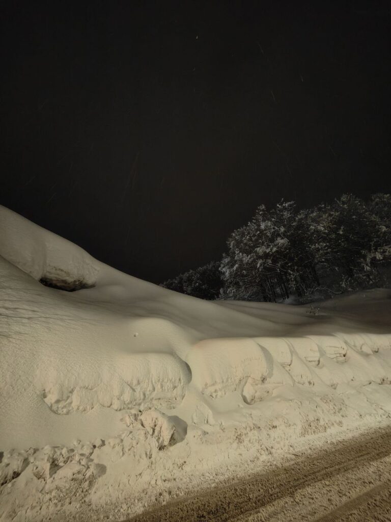 neve prato nevoso