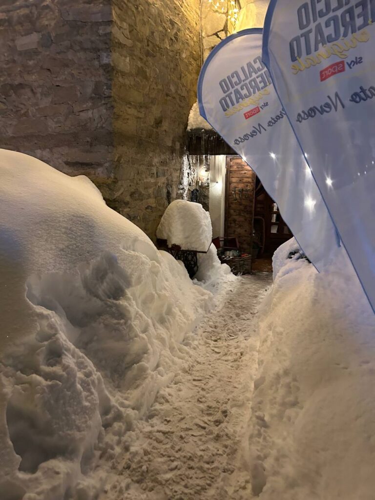 neve prato nevoso piemonte