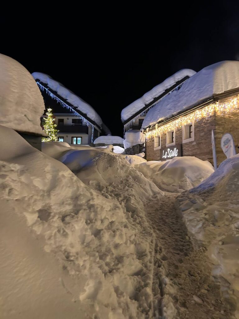 neve prato nevoso piemonte