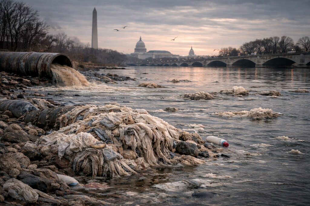salviette fiume Potomac