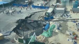 sinkhole shanghai