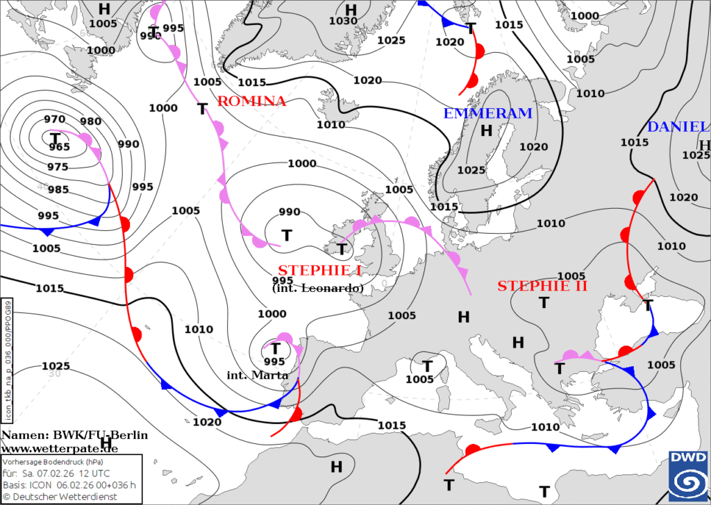 tempesta marta spagna portogallo
