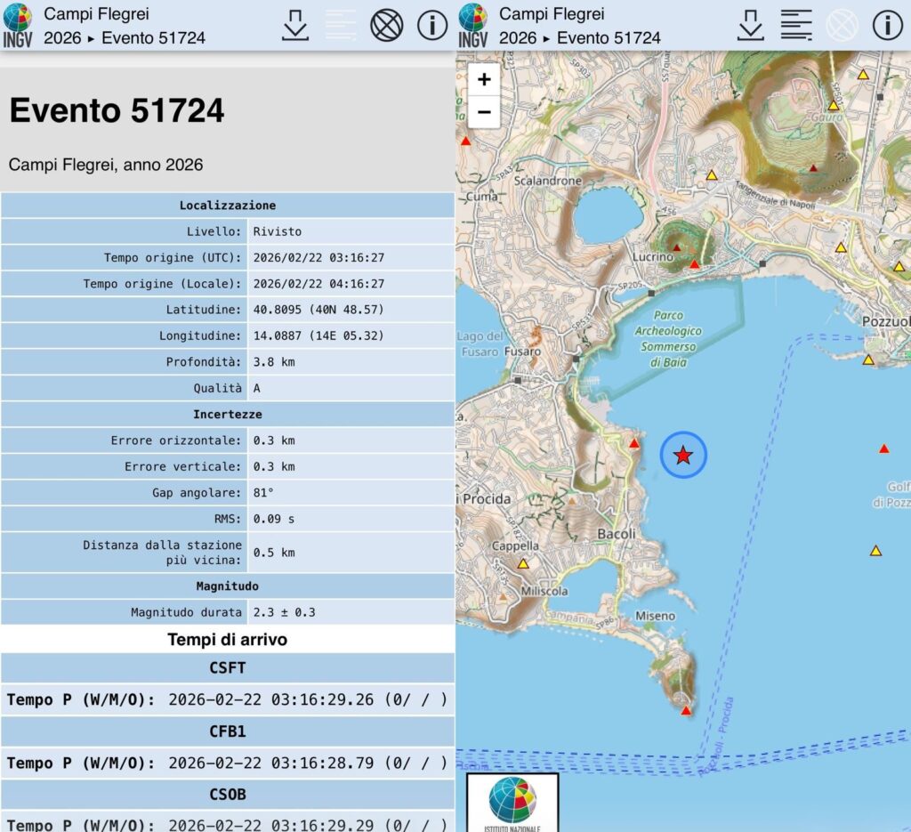 terremoto campi flegrei napoli pozzuoli
