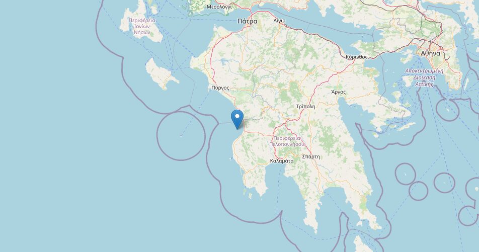 terremoto grecia oggi peloponneso 1