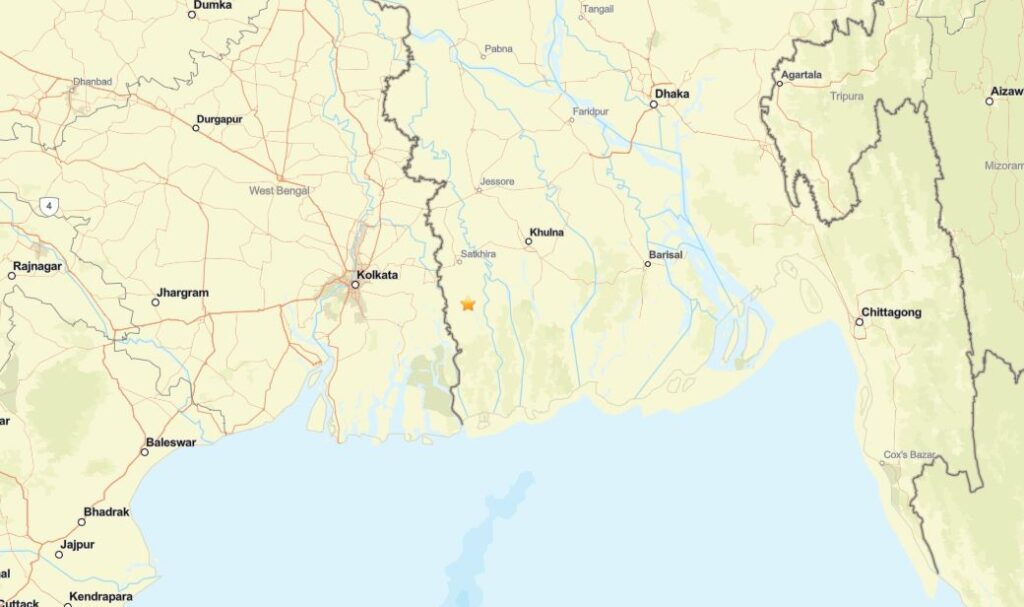 terremoto india calcutta