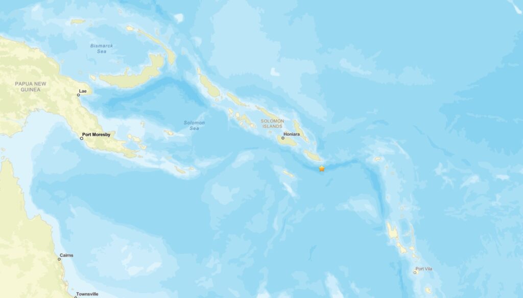 terremoto isole salomone