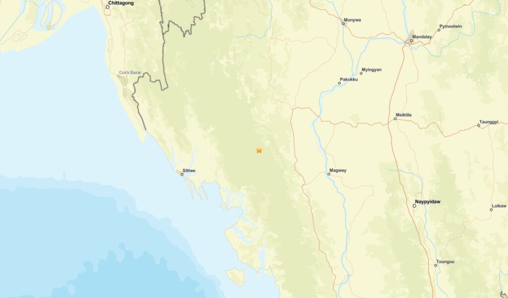 terremoto myanmar