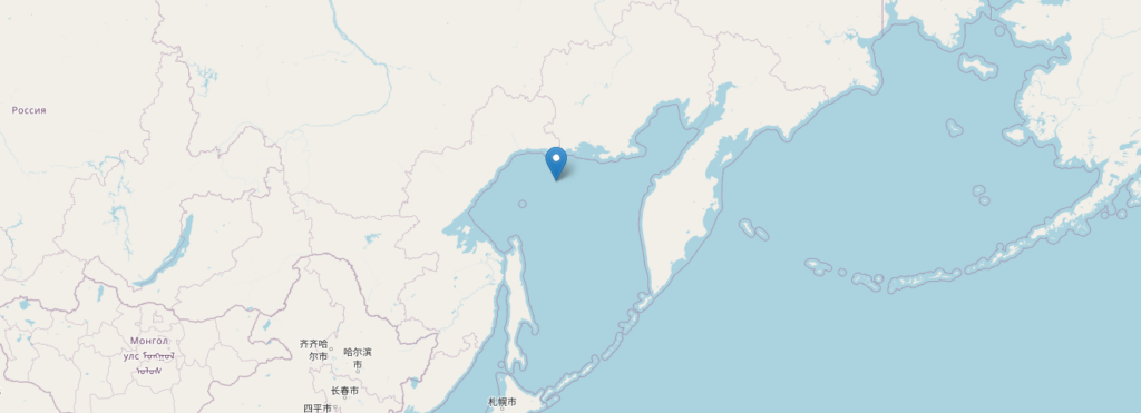 terremoto russia Mare di Okhotsk
