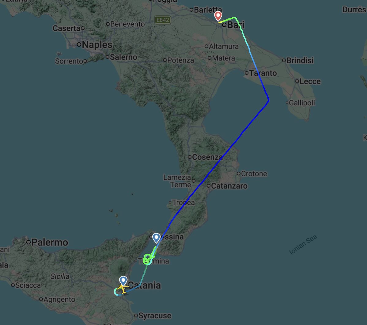 volo barcellona reggio calabria ryanair