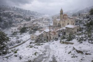 Grandine Cipro 19 marzo