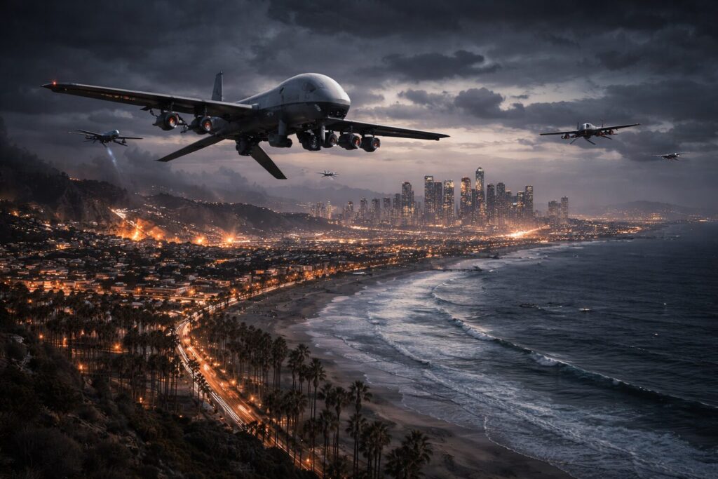 Guerra Iran California