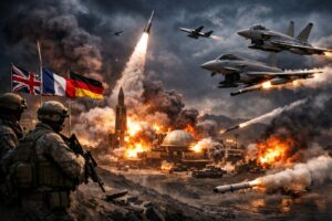 Guerra Iran Francia Germania Gran Bretagna