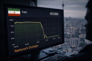 Guerra Iran blackout