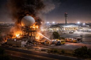 Guerra Iran droni aeroporto